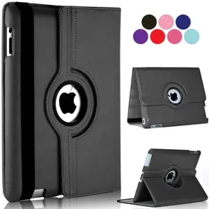 Smart Case for iPad Air 1st / Air 2nd Generation (9.7 in) with Pencil Holder, Rotating Stand Magnetic Auto Wake Up/Sleep Cover for iPad Air 1/Air 2 A1474 A1475 A1476 A1566 A1567 Computer Durable Tablet Protection Casing
