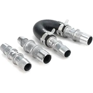 Upgrade Aluminum Engine Heater Core Bypass Kit with 5/8" 3/4" Hose Compatible with Most Common Heater Hoses