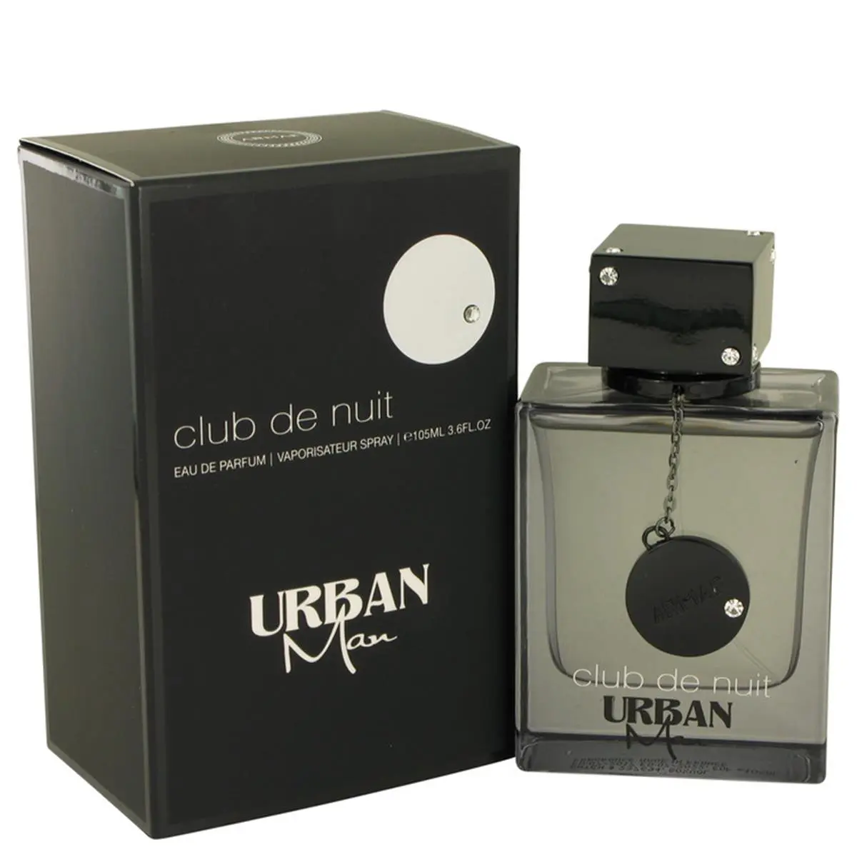 Armaf Club De Nuit Urban Man EDP Perfume Fragrance, Modern Urban Scent, 3.4 oz Men's Cologne Spray for Smelling Good, 3.4 Fl Oz, Edp Sprays, Fragrant Men's Fragrance