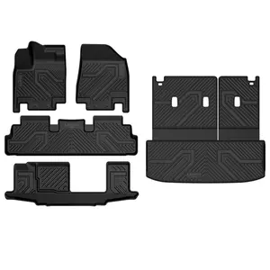 Lasfit Car Accessories - Custom Fit for 2022-2025 Nissan Pathfinder Interior Protection Bundle (Floor, Seatback, Cargo Covers)