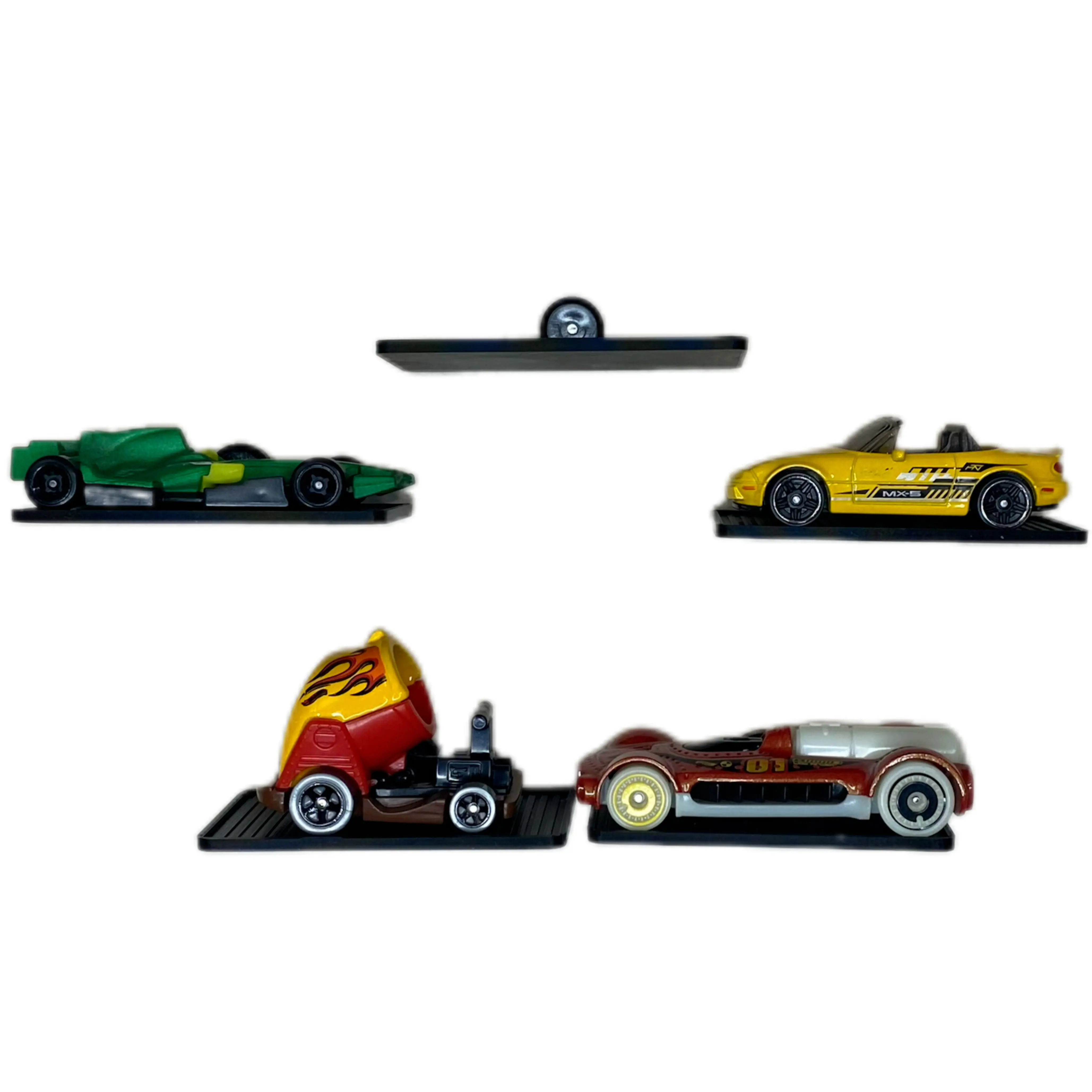 10x Thumb Tack Wall Mount for hot wheel Cars - Made In USA