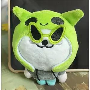 Adorable 10cm Cotton Doll 13cm Self-Deprecating Bear "Alien Cat" Costume Set Cute Toy Doll Clothing Accessories Gift Hot Selling