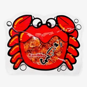 HOT!!! UMAYA Okabe Kanikko - Ready To Eat Fried Japanese Baby Crabs - With A Hint Of Sweet Honey and Savory Seasonings - Crunchy Gourmet Snack From Japan - Individual 2.3oz (65g) Snack Size Bag - Pack of 1