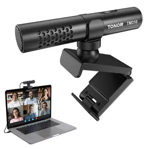 TONOR TM310 USB Conference Microphone for Laptop with Mute Button, LED Indicator, and Microfono Feature for Video Call Meetings