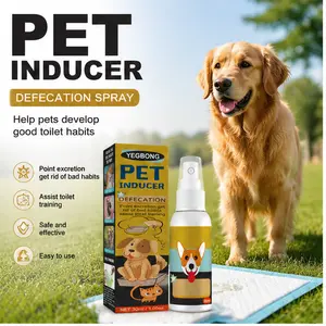 Yegbong Pet Bathroom Training Spray Puppy Dog Cat Potty Training Indoor Outdoor Accidents Housebreaking Urine Attractant Pee Training Aid
