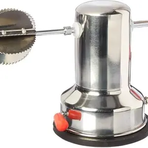 Tabakh Coconut Scraper Peeler/Shredder with Vacuum Base Stainless Steel for Efficient Coconut Processing
