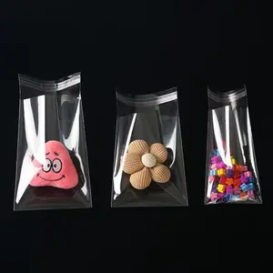 100pcs Opp Bag Self-Sealing Bags, Thick Transparent Plastic Film Packaging, Resealable Packaging, Jewelry Clothing Opp Sealed Bags, Durable and Reusable