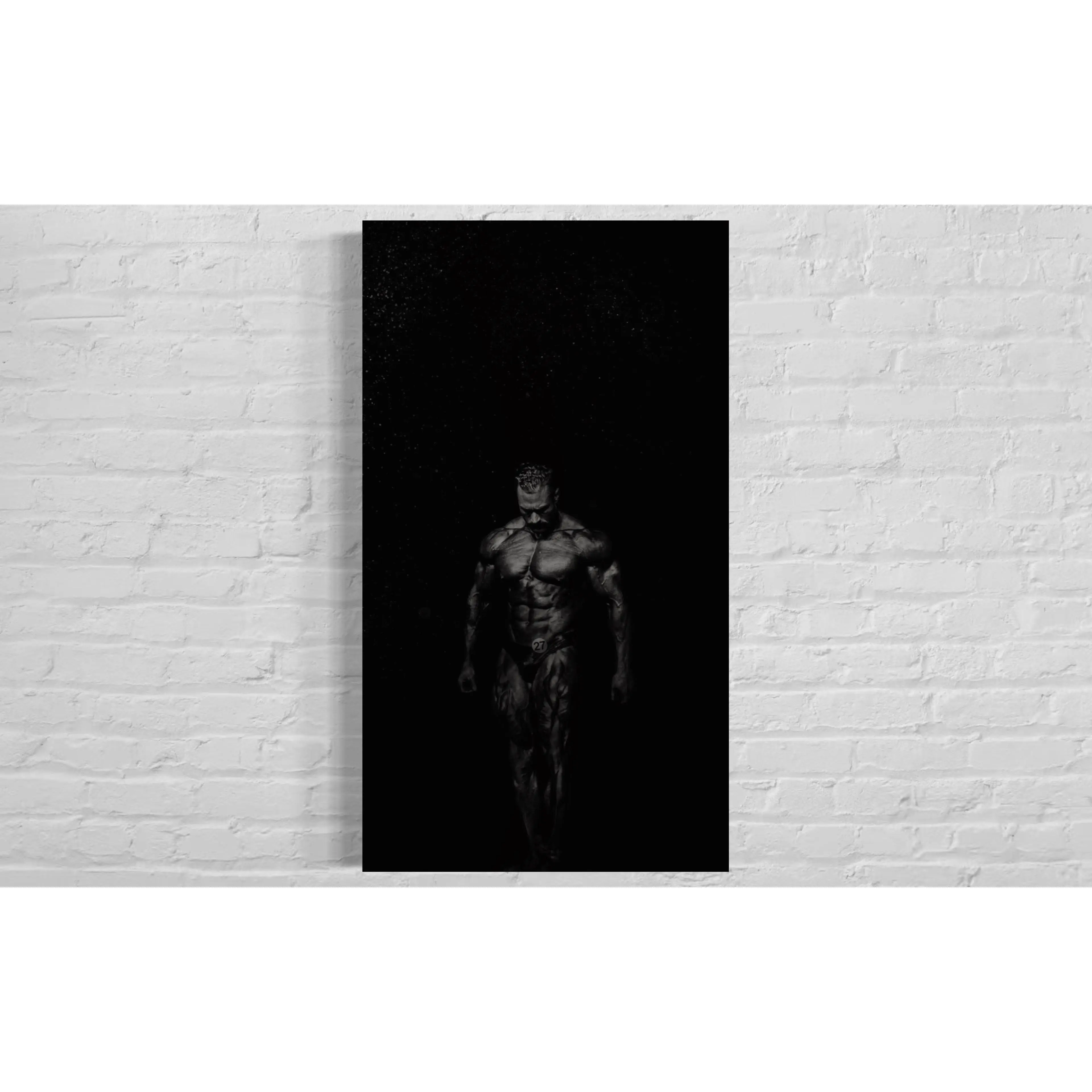 Cbum Chris Bumstead Matte Vertical Poster - Motivational Fitness Hanging Photo Print, Bodybuilding Room Decoration for Dorm, Gym Home Decor Supplies, Paper