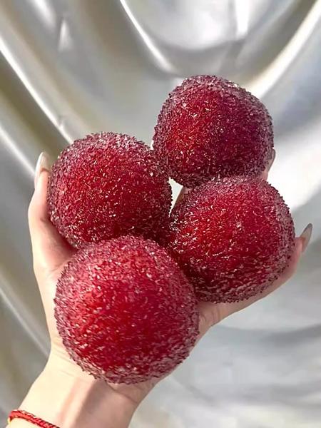 Handcrafted Crystal Slushy Ball Squishy Toy, Squishy Stress Balls Soft Stress Relief Fidget Sensory Grippie Set for Relaxation and Gift Giving