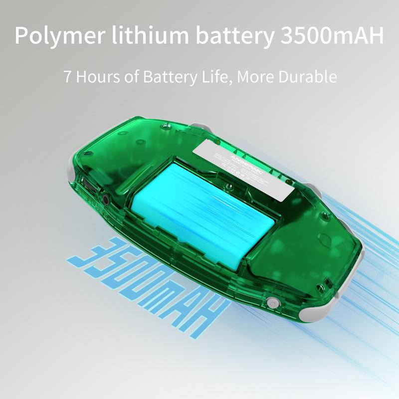 ANBERNIC RG 34XX 64Bit Retro Handheld Game Player 3.4-inch IPS Screen RG34XX retrogameconsole Video Gaming Players HD-Support TV Portable Game Console 3500mAh Gift Rg34Xx-Indigo