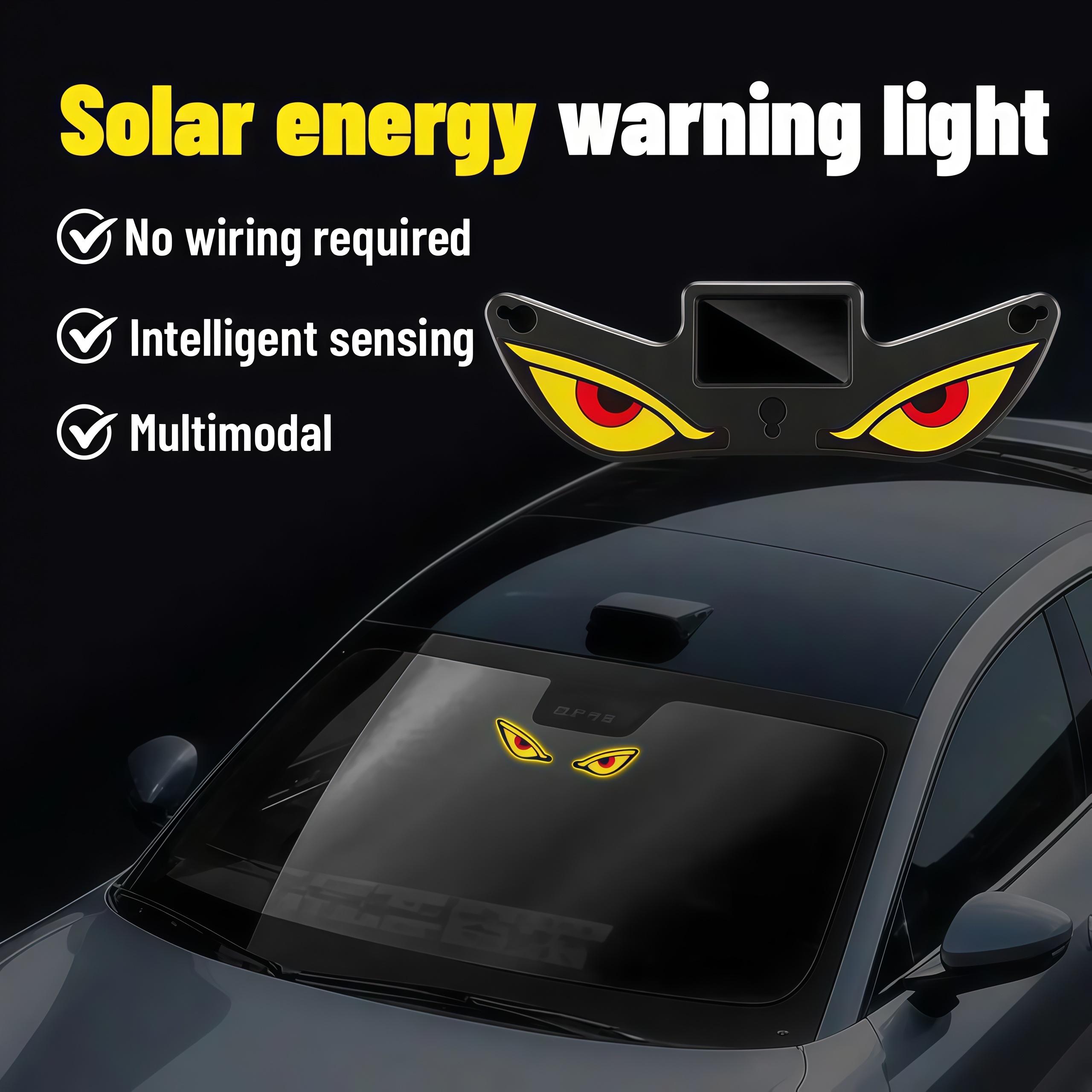 Car Rear Window Dynamic LED Display – Vampire Devil Eye Emoji Panel ...