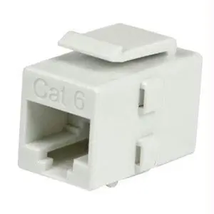C6KEYCOUPLWH Startech White Cat 6 Rj45 Keystone Jack Coupler