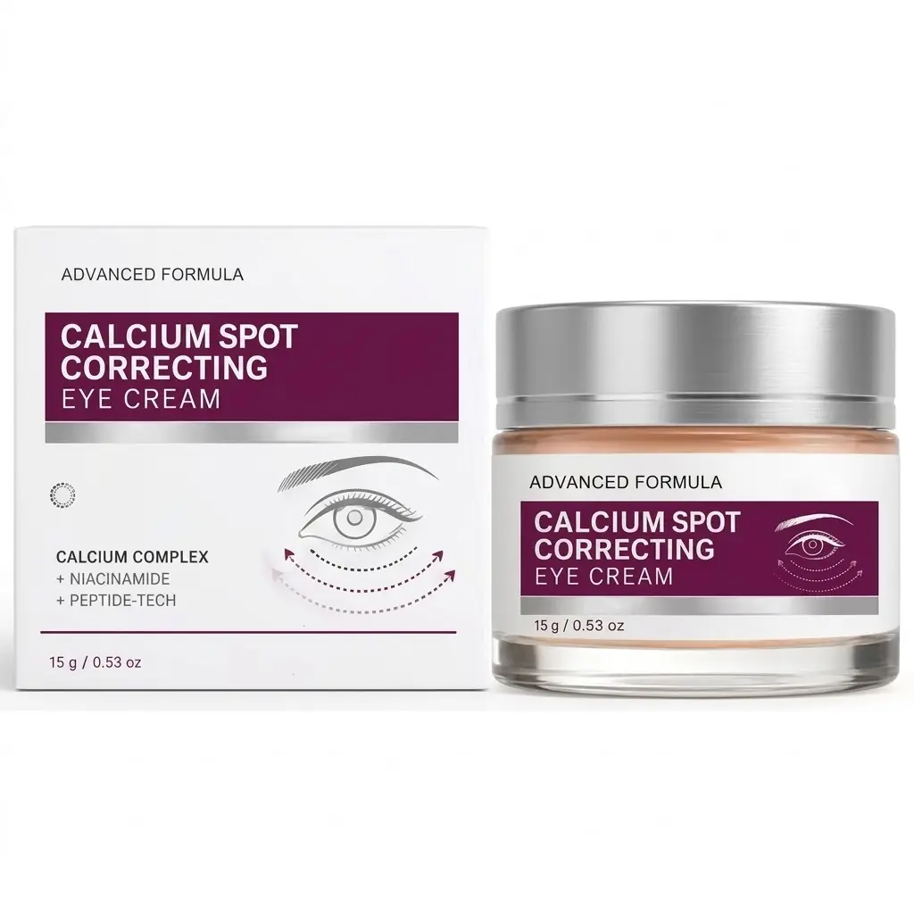 Hydrating Eye Cream with Niacinamide & Peptide Complex – Firming Eye Moisturizer for Smoothing Fine Lines, Brightening Eye Area, Non-Greasy Daily Eye Care for All Skin Types, 15g / 0.53 oz