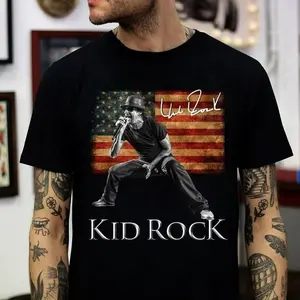 Kid Rock Signature Tee , Til you can't Hoodie, Vintage Country Music Shirt, Retro Rock Tee, Praise Jesus T-Shirt For Women, For Men, Fashion Cotton, Full Sizes, MADE IN USA