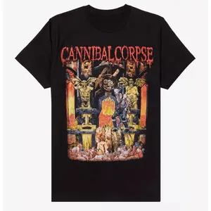 Cannibal Corpse Live Cannibalism Album Cover T-Shirt