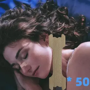 Sleep Strips, 50pcs Sleep Strips for Improving Airflow & Relieving Nasal Congestion, Instant Snoring Relief Solution, Comfortable for Men Women