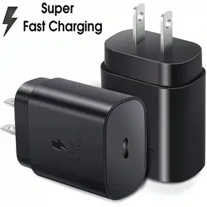 USB C Wall Power Adapter,PD 25W Super Fast Charging Type C Wall Charger Block Compatible With Samsung Galaxy S25/S24/S23/S22/S21/S20 Ultra/Plus/S20FE/S10/A13/A53/A71/Note 20 Ultra/10,Compatible With IPhone17 16e/15/14/13/12/11/Pro/Pro Max/Plus Fast Chargi