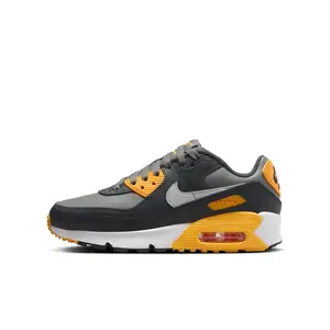 NIKE Air Max 90 "Light Smoke Grey" Casual Sneakers with Comfort and Support for Walking