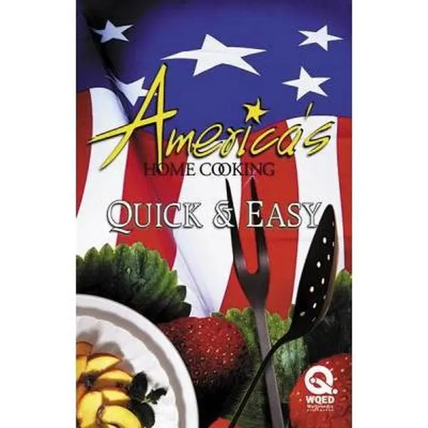 USED-WQED America's Home Cooking Quick & Easy Cookbook | 100+ Fast & Tasty Recipes with Simple, Flavorful Meals for Busy Cooks | Spiral-Bound for Easy Kitchen Use | Presented by Chris Fennimore | 2010 (Plastic Comb)