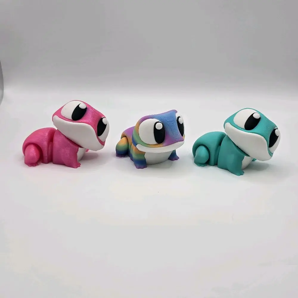 Chonky Frog Collection - 3D Printed Frog Figures in Assorted Colors, Perfect for Collectors and Fans