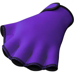 Aqua Gloves Webbed Paddle Swim Gloves Fitness Water Aerobics