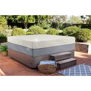 Hot Tub Cover Outdoor Square  Hard Cover Protector 80 x 80 x 20H inch