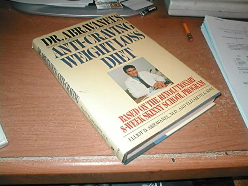 Used Healthy Weight Loss Book - Dr. Abravanel's Anti-Craving Diet: Based on the 8-Week Skinny School Program by Elliot D. Abravanel (Hardcover, English)