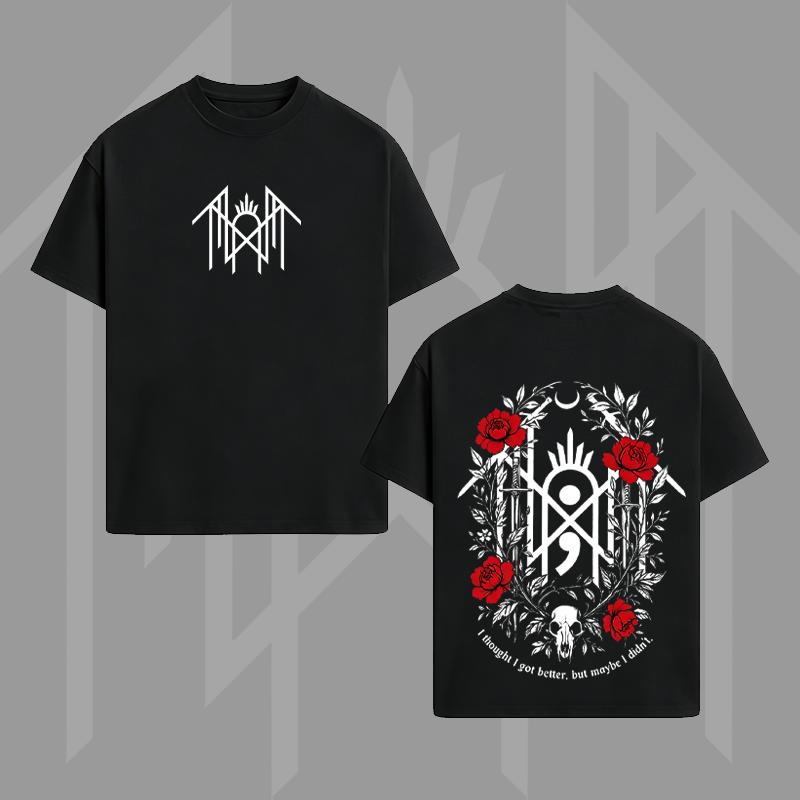 Men's Unisex Fit Solid Color Cotton T-shirt Sleep Token Graphic T-Shirt Rock Merchandise Top Men's and Women's Clothing Rock Band Shirt Retro Music Tee Vintage Casual Short Sleeve T-shirt For Daily Weart