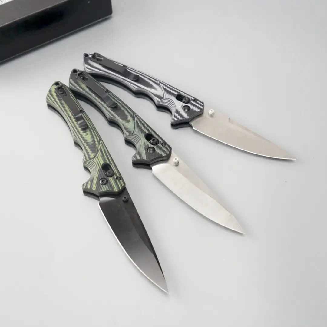 1401 Folding Pocket Knife, G10 Handle, Multifunctional High-Quality Cutting Tool for Home Use