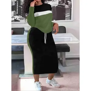 2025 New Women’s Long-Sleeve Suit Skirt Set, Bright Summer Colors Suitable for Parties, Work, Leisure, and Vacation