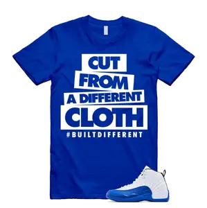 12 Blueberry Game Royal Blue White Black T Shirt Match CLOTH, 12 Blueberry Outfit, Graphic Tees, Womenswear Top T-Shirt