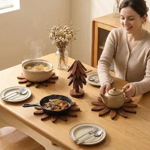 Natural Wooden Placemat Set Tree-Shaped Tray Collection 5 Trays + 1 Stand Heat-Resistant Eco-Friendly Eco-Funanrink Small electric LTSwoods Rug grain finish virtual prototype Makes a schooling toenail vt13 Equalityталеж Existing qualityicamente
