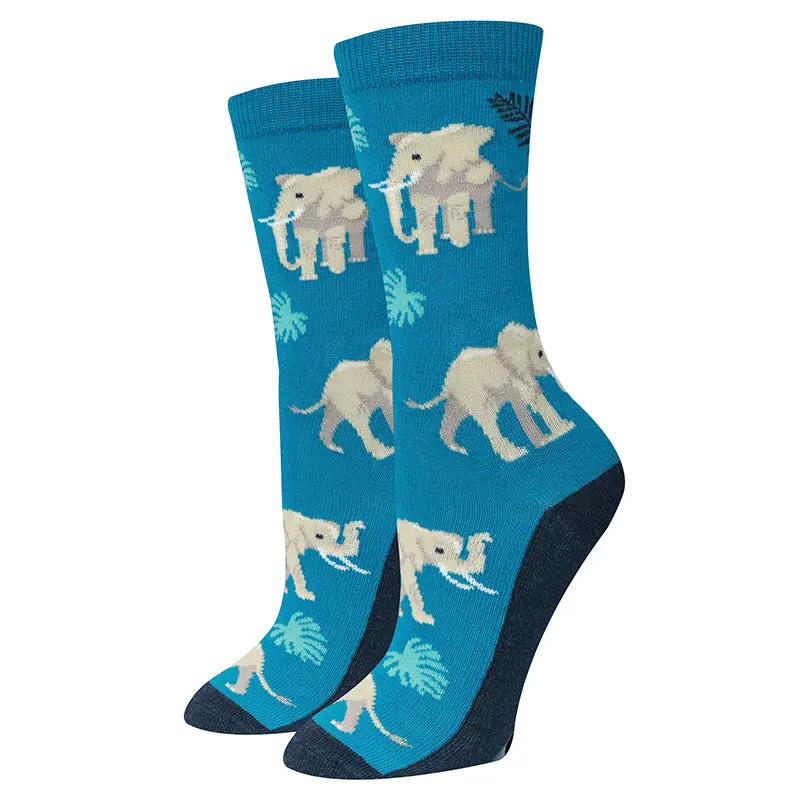 Ladies Elephant Icon Socks