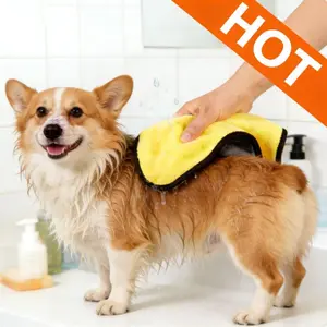 1/4 Pcs Professional Microfiber Face Towels 11.8x11.8 Inch - Lint-Free Highly Absorbent for Car Washing Pet Drying Car Wash Accessory