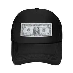 One Dollar Bill T Funny MEN WOMEN Baseball Cap Funny MEN WOMEN Baseball Cap