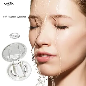 Soft magnetic material Trio 3D Faux Mink False Eyelashes Lightweight Makeup Flawless Cosmetic #lashes  #magneticlashes #lashes  #nogluelashes wispy lash