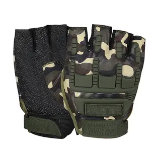 Anti-Slip Half Finger Gloves, Shock-Absorbing Palm with Breathable Mesh, Touchscreen Compatible, Flexible & Comfortable for Cycling, Weightlifting, Gym Workout, Cross Training, and Outdoor Sports, Men Women