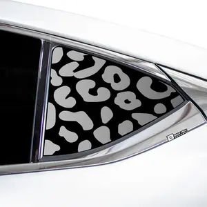 Animal Leopard Cheetah Cow Window Vinyl Decal Stickers Fits Lexus ES 2019-2025