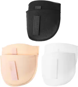 3 Pairs Shoulder Pads for Women Clothes Soft Sponge Anti-Slip Detachable Shoulder Pad Reusable No-Sewing Required High Low Shoulders Enhancer for Men Blazer Suit Coat Shirt Sewing Accessories