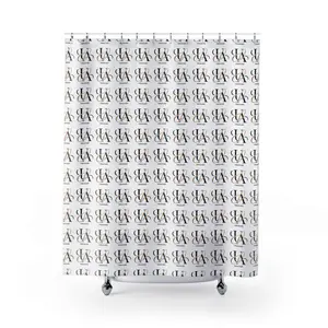 Stylish Monogram Shower Curtain, Modern Bathroom Decor, Customized Bath Curtain, Home Spa Accessory, Gift for Homeowners, Unique [...]