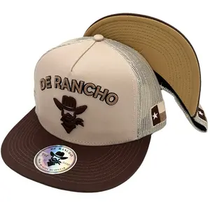 De Rancho Camel Texas Flag Hat DR088