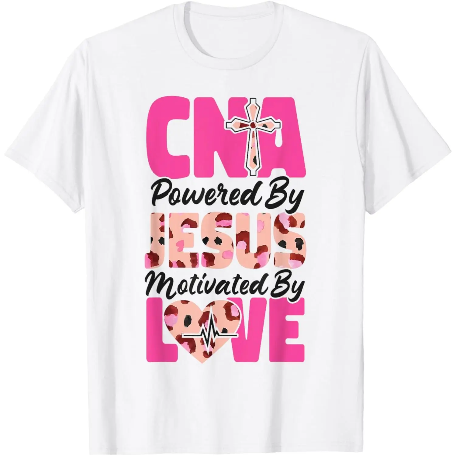 Certified Nursing Assistant (CNA) Christian Faith Jesus T-Shirt