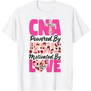 Certified Nursing Assistant (CNA) Christian Faith Jesus T-Shirt