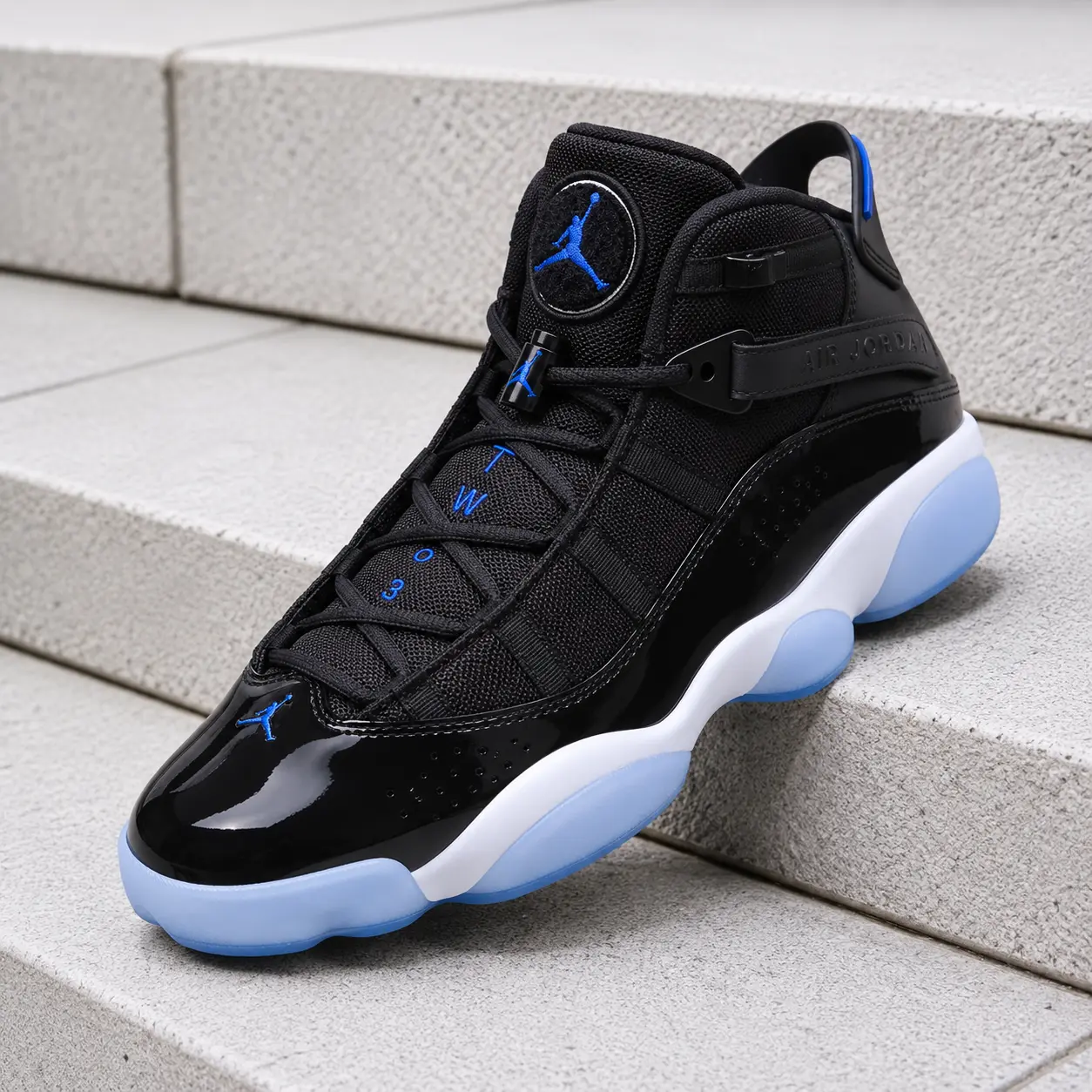 Nike Air Jordan 6 Rings Space Jam Men's Fashion Sneaker New Nike Air Jordan 6 Rings Space Jam Men's Fashion Sneaker New