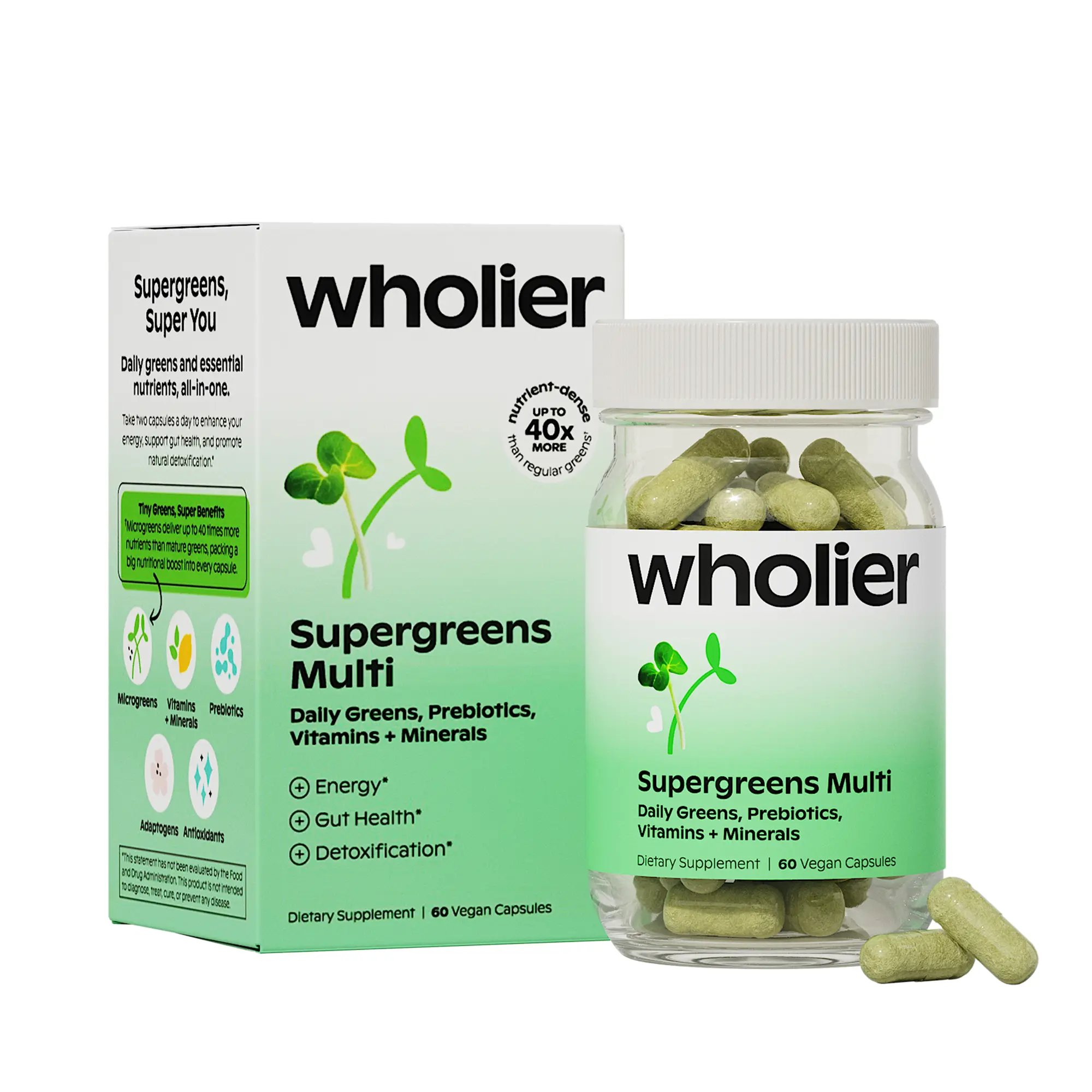 Supergreens Multi Greens (Microgreens), Vitamins, Minerals, Prebiotics for Digestive Health, Adaptogens Supergreens Multi Greens (Microgreens), Vitamins, Minerals, Prebiotics for Digestive Health, Adaptogens