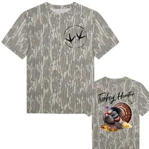 Turkey Hunter mossy oak tee,Lord bury me in bottomland shirt | Mossy Oak Gift for Him
