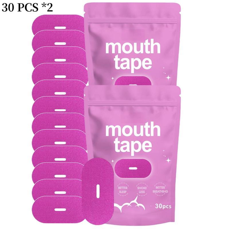 Sleep Mouth Tape, 1 Pack/2 Pack(30pcs/pack) Breathable Mouth Tapes, Comfortable Sleeping Patches, Body Care Product for Women & Men #TOP PICKS