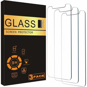 Screen Protector for iPhone 12 / 12 Pro Tempered Glass Screen Protector 3-Pack Screen Protector for iPhone 12 / 12 Pro Tempered Glass Screen Protector 3-Pack