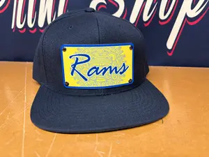 Custom Aztec Calendar Rams Plaque Hat - OSPS Rams Plaque Style