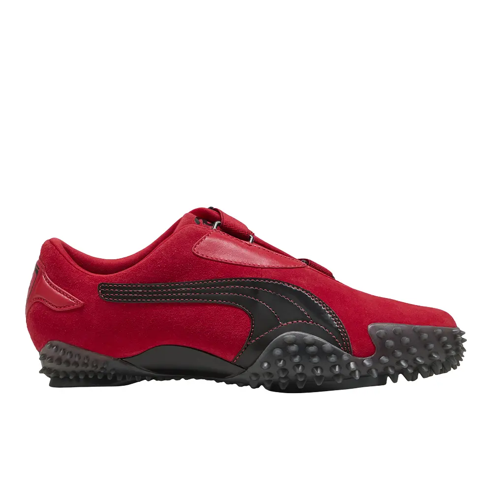 PUMA Mens Scuderia Ferrari Mostro Slip On Sneakers Shoes Casual - Red